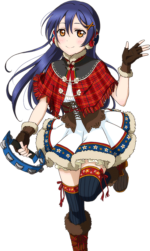 Transparent - Idolized - Umi Sonoda Christmas Png (1024x1024), Png Download
