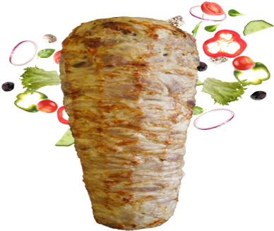 Chicken Doner - Донер Кебаб Пнг (425x350), Png Download