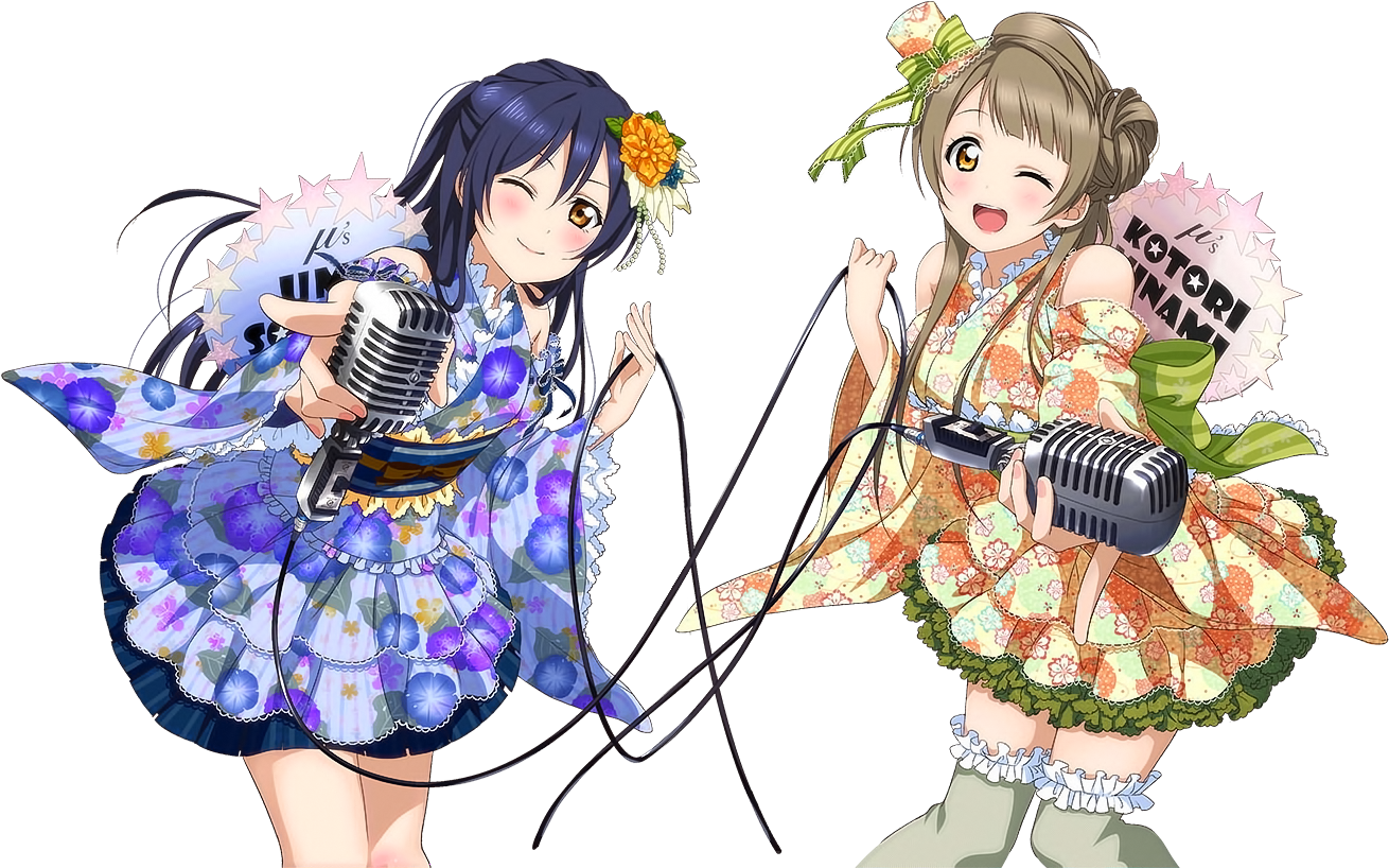 Welcome To Umi♡chan - Love Live Lovelive Minami Kotori Cosplay Costume Kimono (1319x1024), Png Download