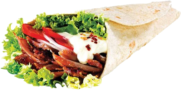 Twister-kebab - Domaci Kebab V Placke (600x314), Png Download