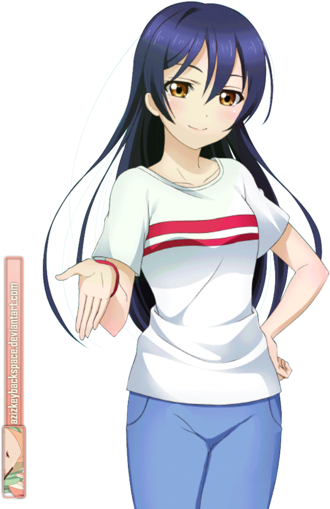 Love Live Umi - Umi Sonoda R Card (754x1060), Png Download