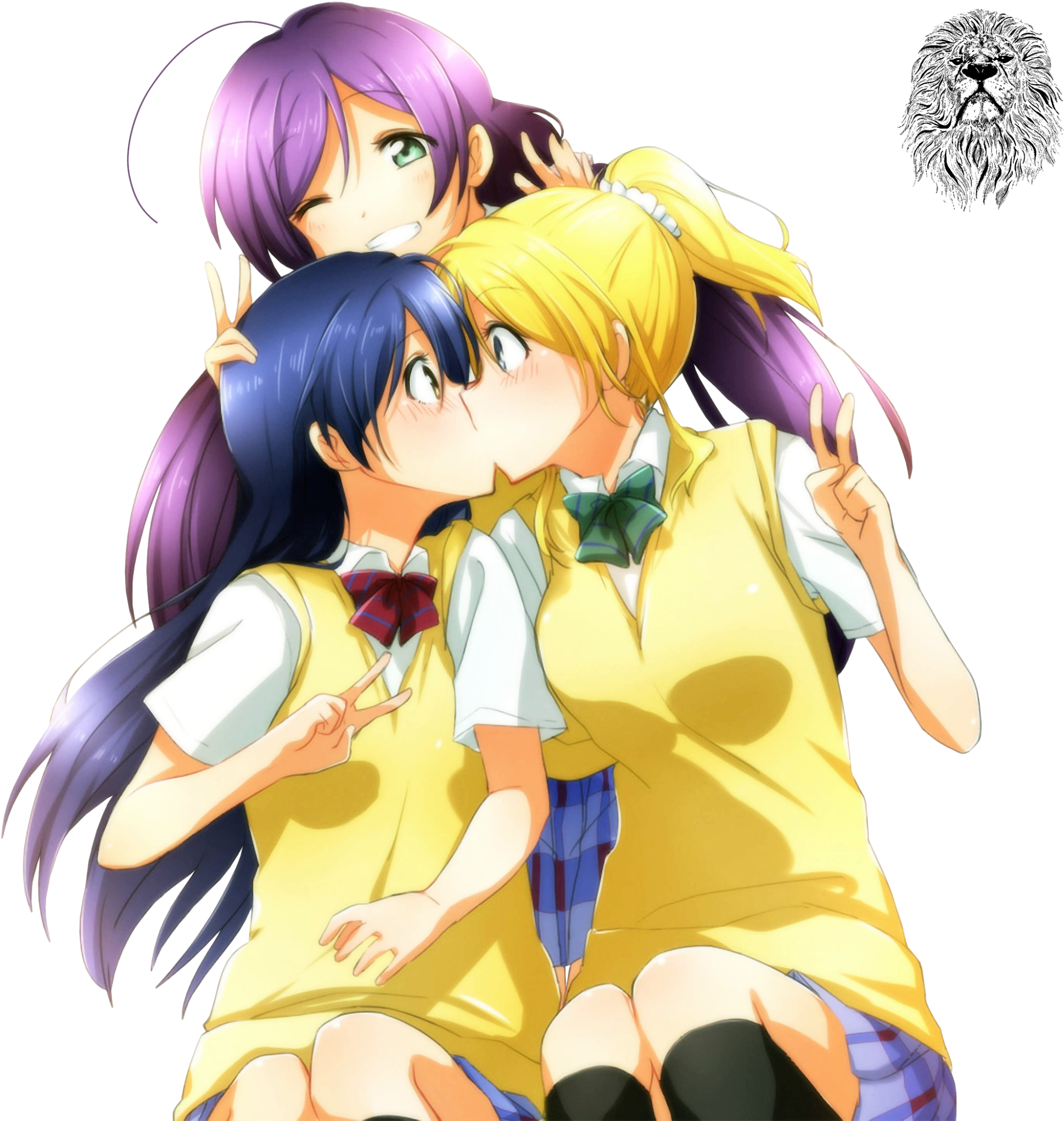 Eli Y Umi Yuri (2048x2048), Png Download