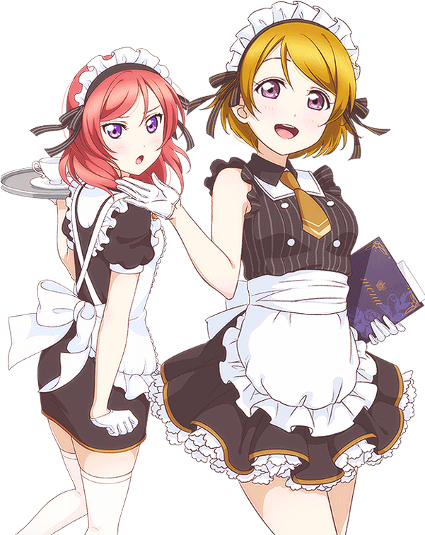Tagged As - Hanayo Love Live Maid (600x800), Png Download