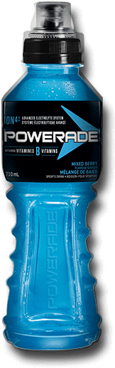 Powerade® Zero - Powerade Ion4 Strawberry Lemonade Sports Drink (270x610), Png Download