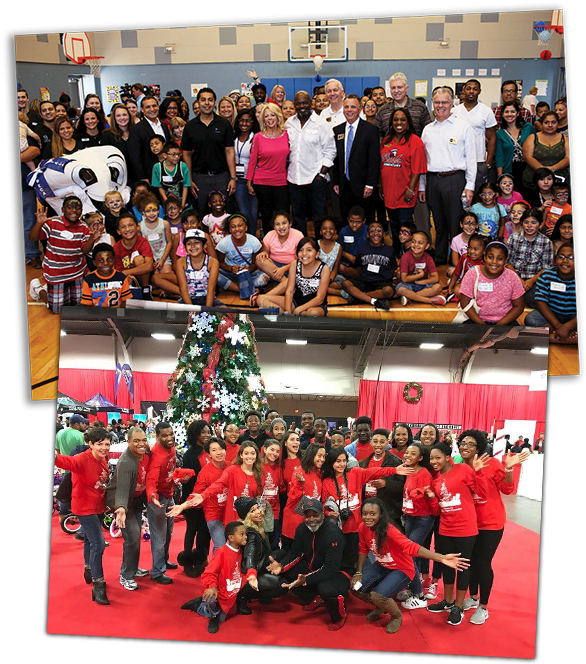 Pat & Emmitt Smith Charities - Audience (600x705), Png Download