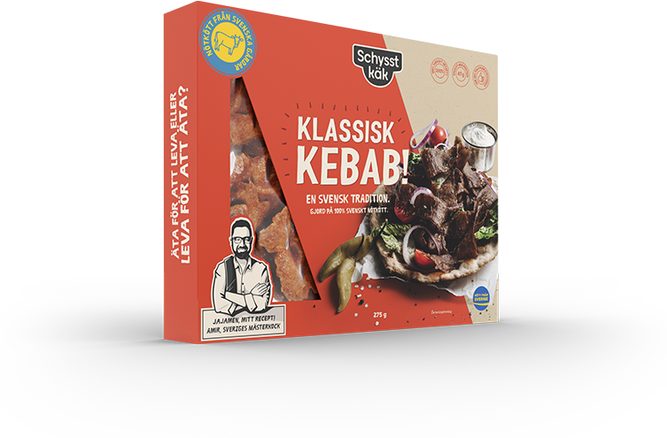 Kebab - Schysst Käk Kebab (752x551), Png Download