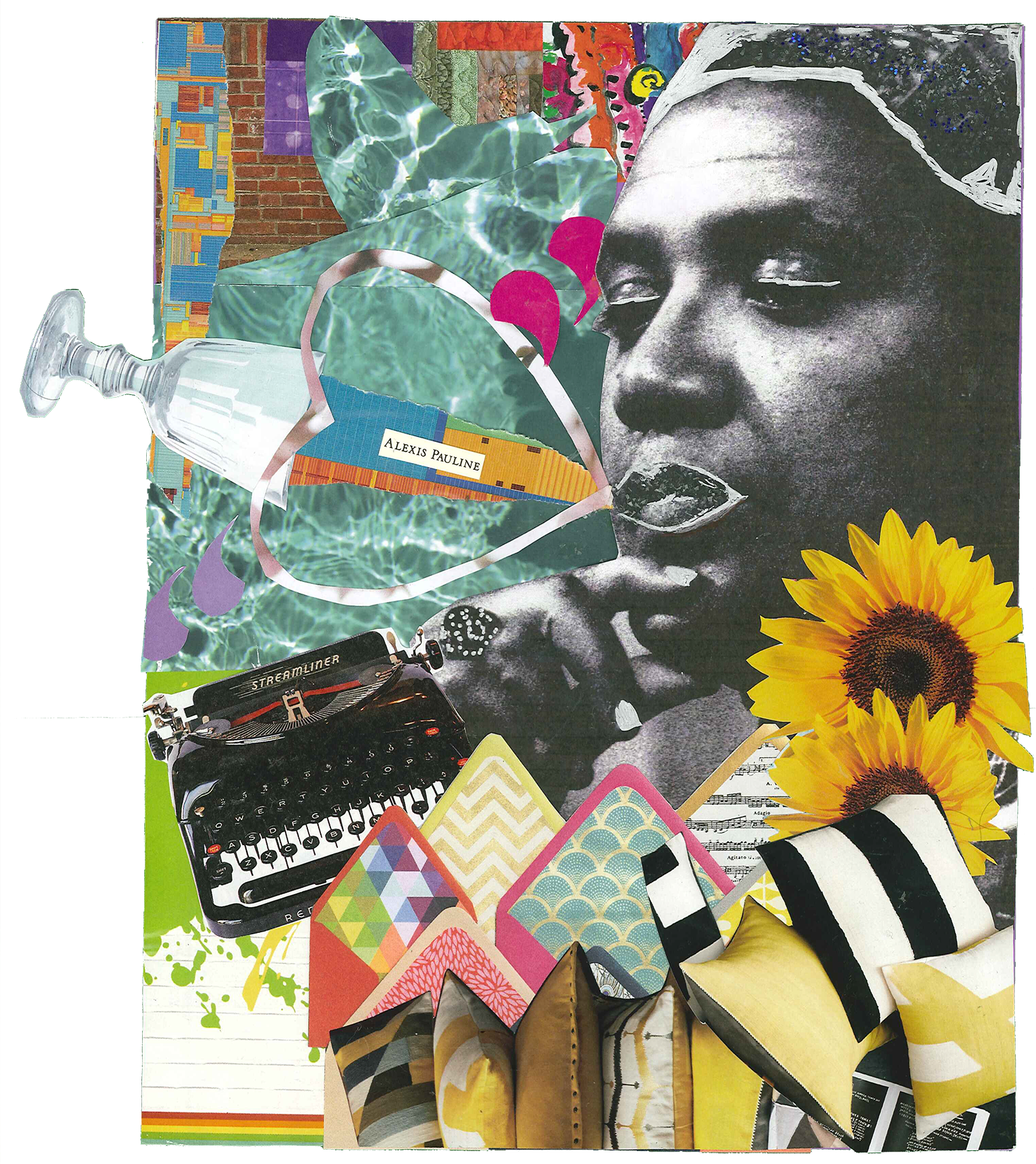 A People Of Color Dream Retreat August 20-24th - Collage With A Message (1524x1712), Png Download