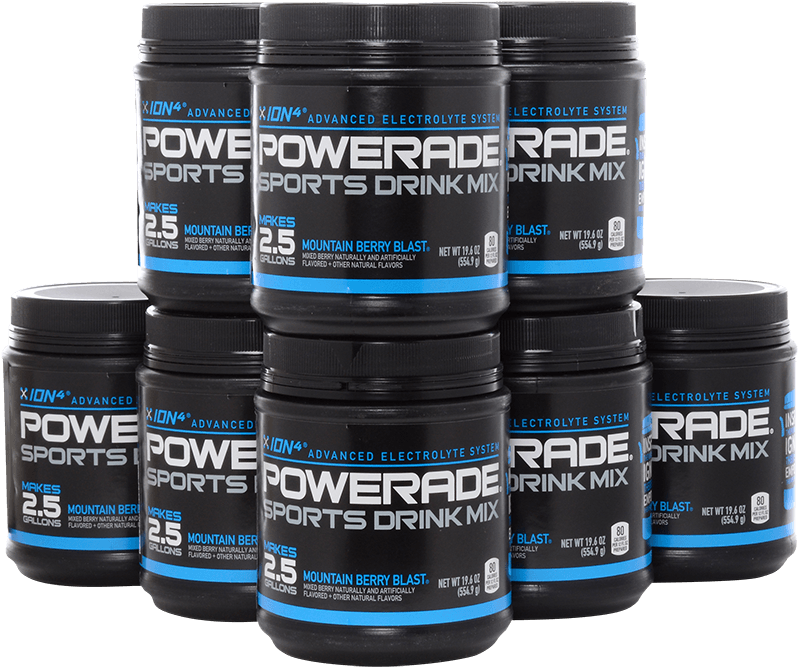 5 Gallon Sports Drink Mix Mountain Berry Blast - Powerade Ion 4 Sports Drink Mix, Mountain Berry Blast (800x800), Png Download