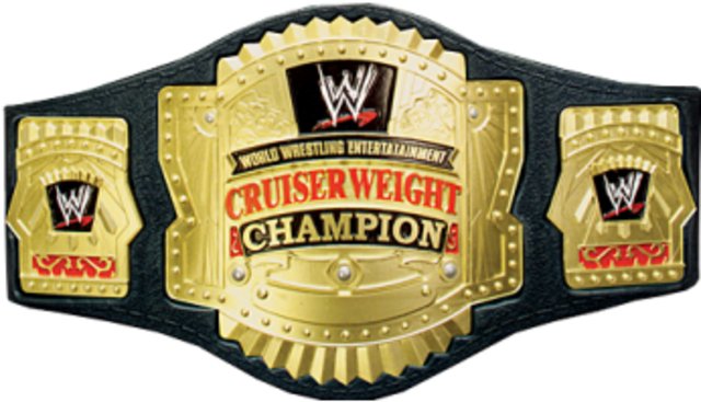 Wcw/ Cruiserweight Title - Kalisto Wwe Cruiserweight Title (640x398), Png Download