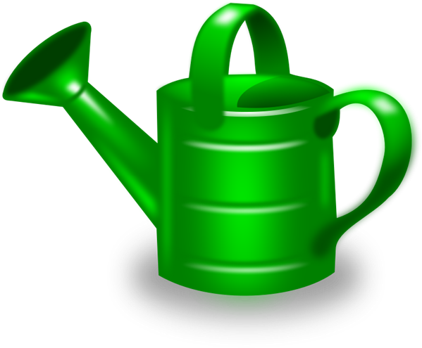 Water Can Clipart - Watering Can Clipart Png (600x528), Png Download