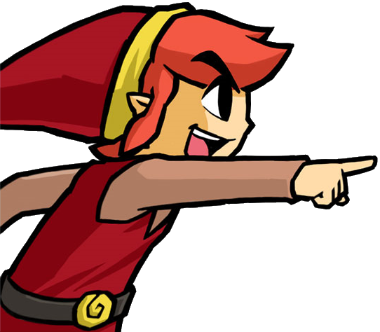 Hhhhhhhhhhhhhhh Tri Force Heroes Emoticons/icons For - Triforce Heroes Red Link (542x474), Png Download