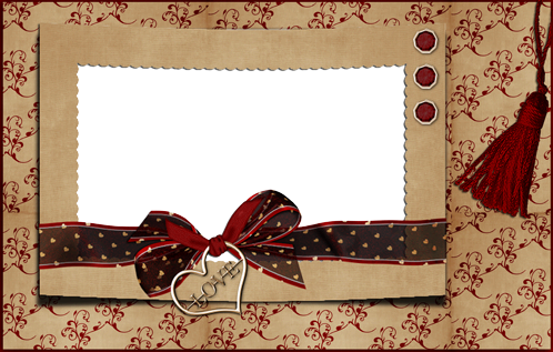 Photo Frame - Love Frame - Frames (498x317), Png Download