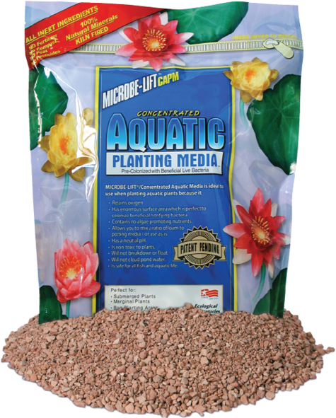 Microbe-lift Concentrated Aquatic Planting Media/soil - Aquatic Pond Soil (486x600), Png Download