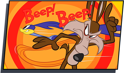 Looney Tunes - Looney Tunes Show Wile E Coyote (429x280), Png Download