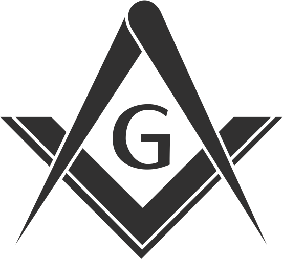 Square & Compass - Masonic Logo (553x507), Png Download