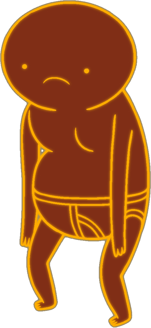 Wandering Bald Man - Wiki (510x1109), Png Download