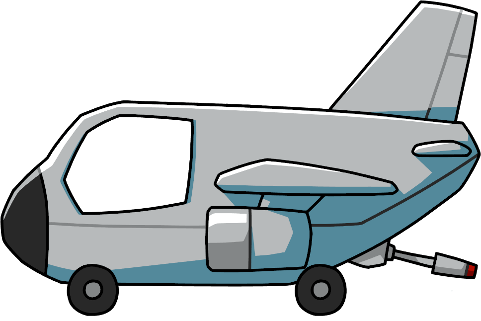 Tanker Plane - Scribblenauts Cool Planes (968x646), Png Download