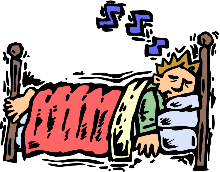 Can T Sleep Clipart Clipart Panda Free Clipart Images - Sleep (750x585), Png Download