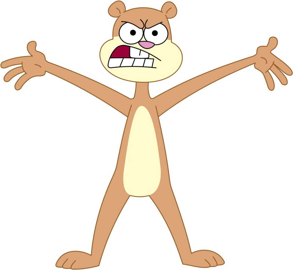 Sandy Cheeks Png Pack - Arenita Bob Esponja En Bikini (1024x1024), Png Download