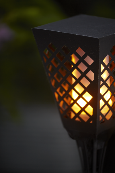 Solar Torch Flame - Torch (600x600), Png Download