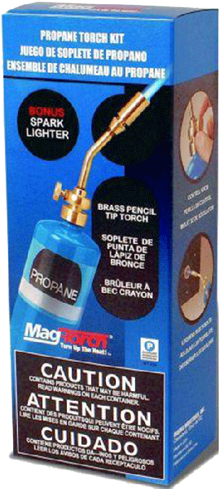 Magna Industries Torch Kit - Magna - Propane 2-piece Torch Kit Mt 200-2 (700x700), Png Download