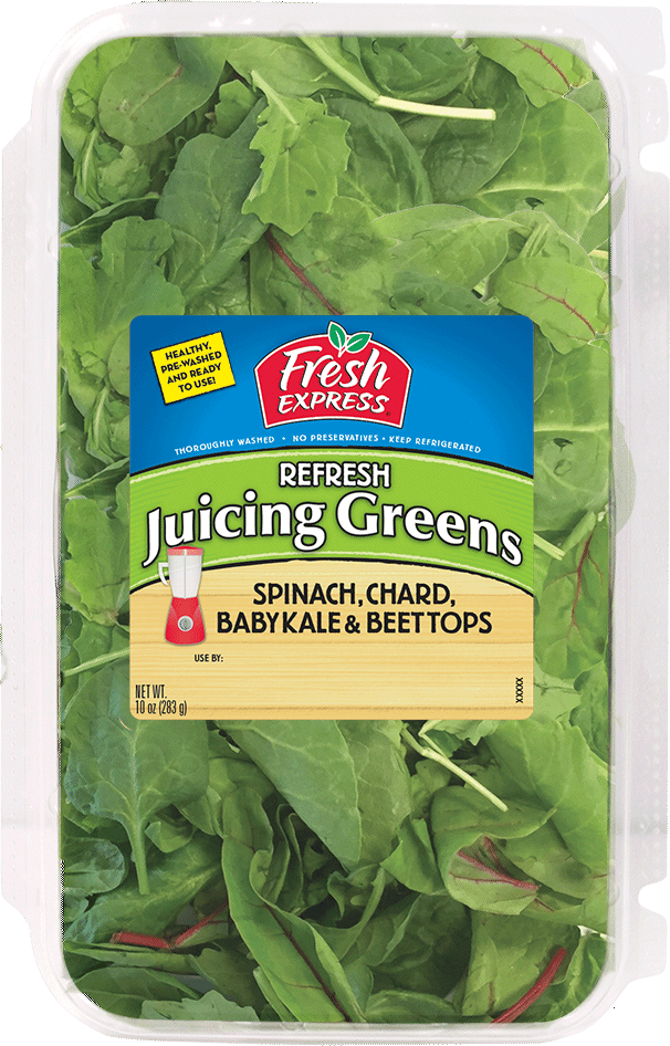 Refresh Juicing Greens - Fresh Express Salad (606x946), Png Download