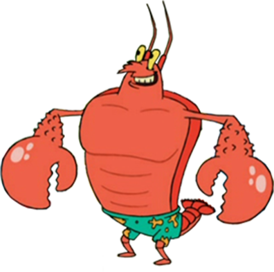 Larry The Lobster Png (396x393), Png Download
