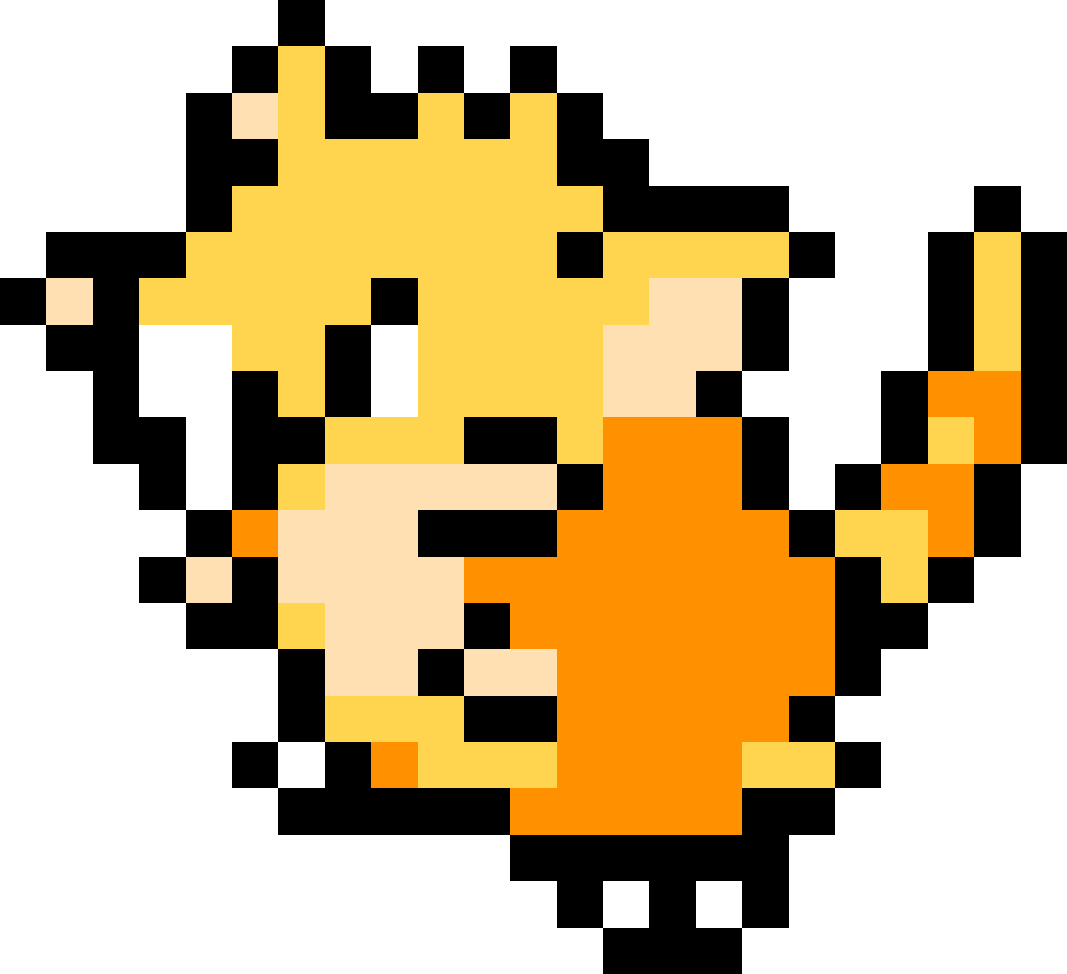 Raticate By Mysticpro991 - Pixel Art Pokemon Raticate (1196x1092), Png Download