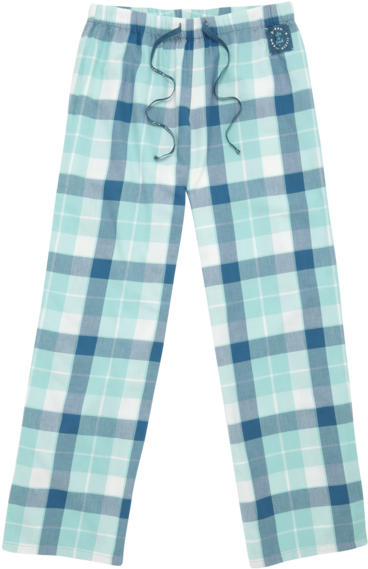 Women's Plaid Flannel Sleep Pants - Plaid (570x570), Png Download