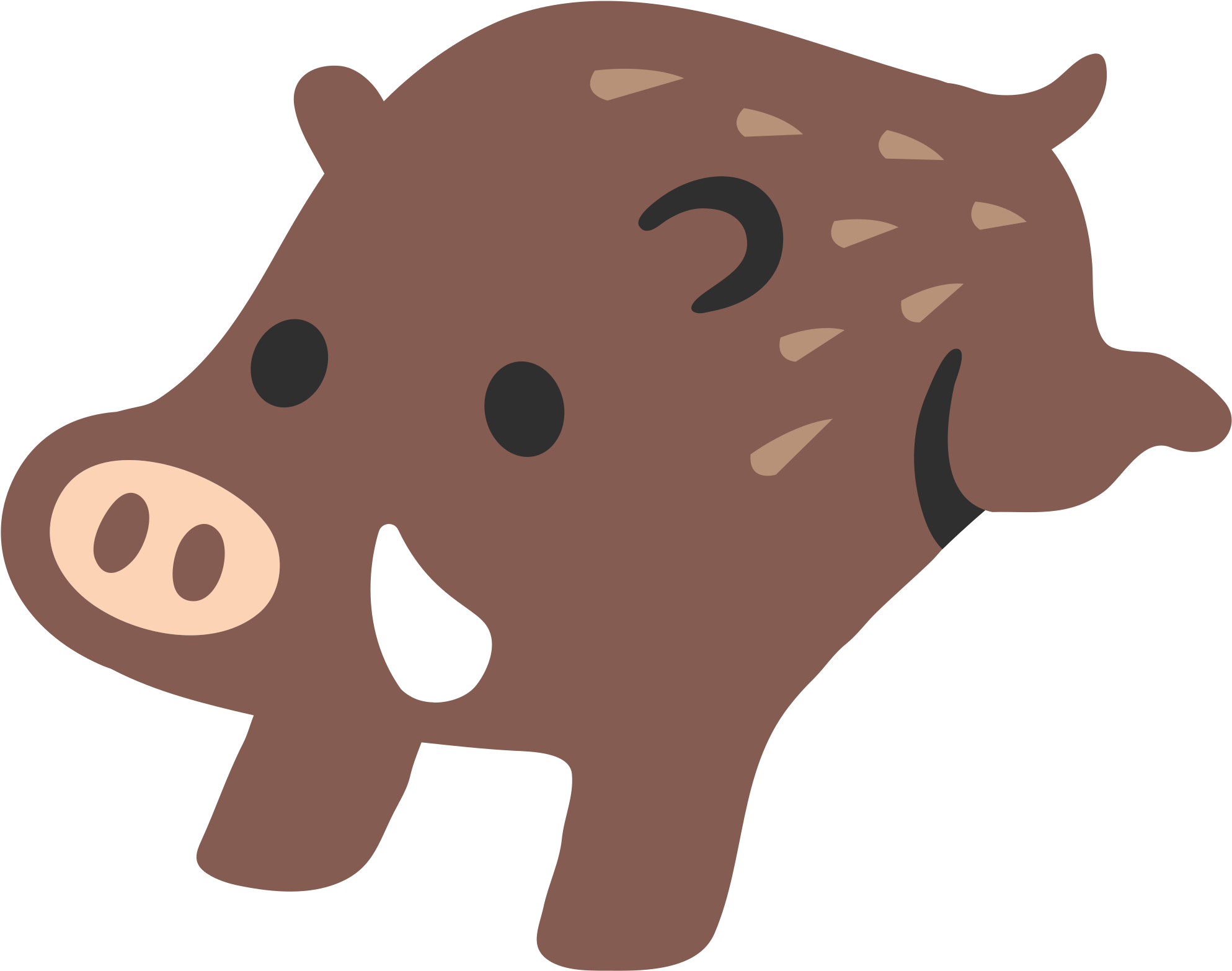 Open - 🐗 Emoji (2000x2000), Png Download