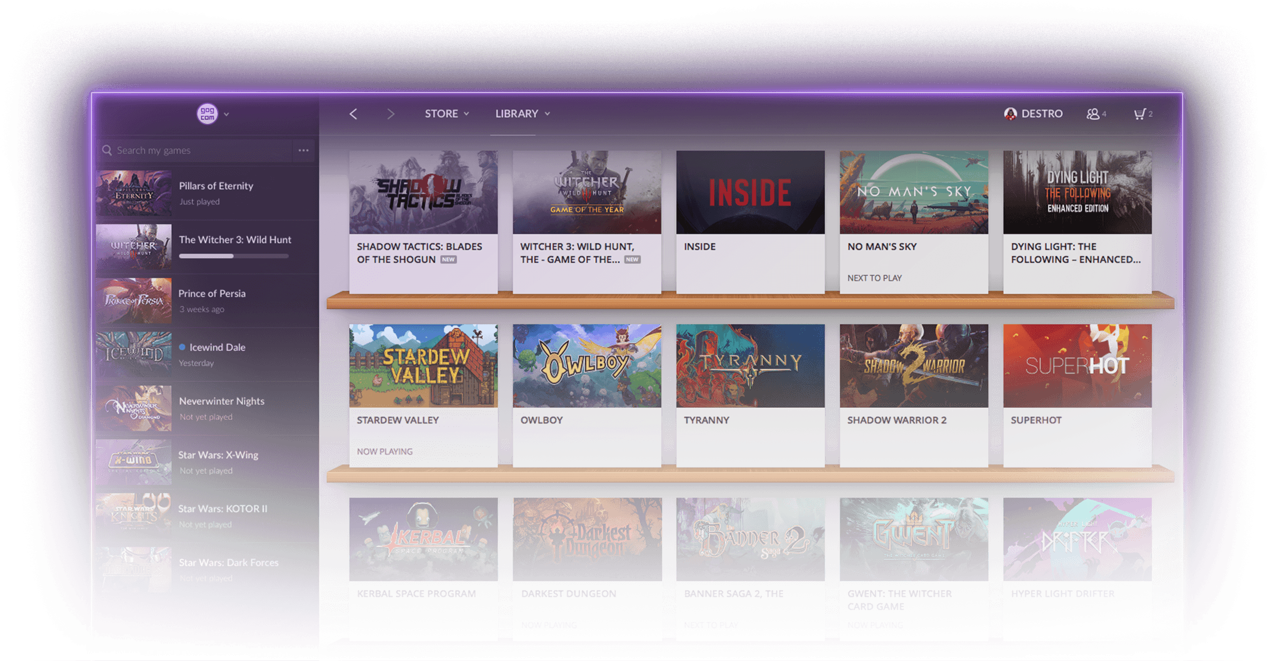 Did You Check In Your Library Gwent Should Be There - Gog Galaxy (2496x1292), Png Download