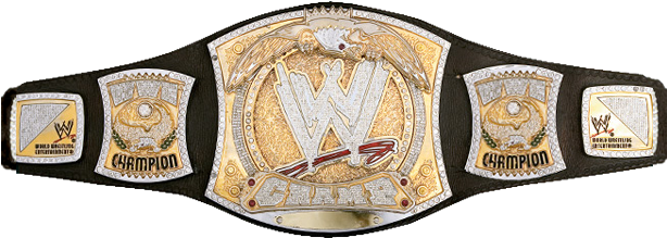 Every Wwe World Title Belt Graded - Wwe Championship Belt 2008 (624x232), Png Download