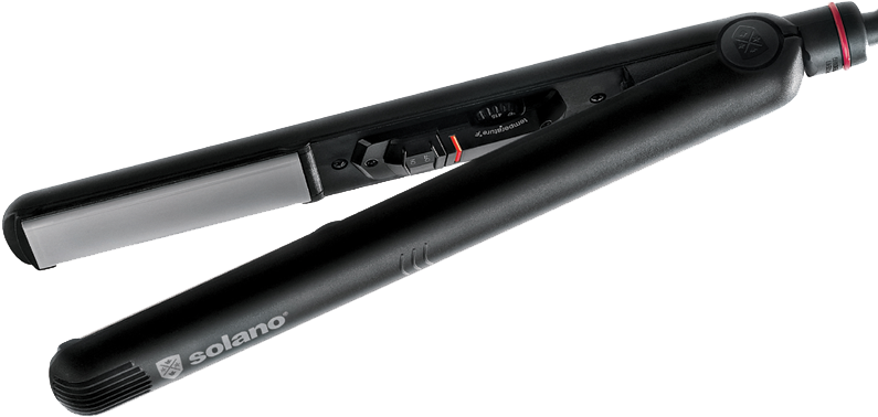 Loading Zoom - Solano Sleek Heat 450 1" Professional Flat Iron (800x389), Png Download
