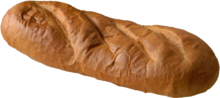 Classic French Loaf - Hard Dough Bread (800x531), Png Download