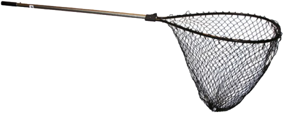 26x30" Power Catch Fish Net With Telescoping Handle - Fishing Net (736x460), Png Download
