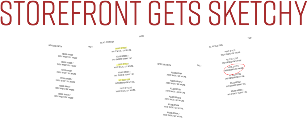 Storefront Gets - Storefront Theater (1000x421), Png Download