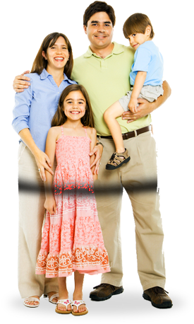 Hispanic Family (280x472), Png Download