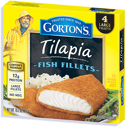 Premium Tilapia Fillets - Gorton's Tilapia (420x420), Png Download