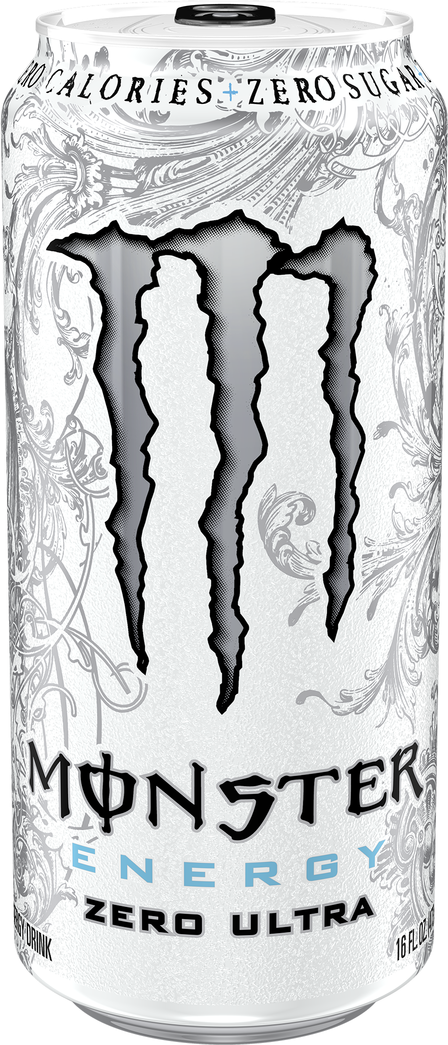 Monster Energy Drink Zero Ultra - Monster Energy Zero Ultra Drink 500ml 24pk (300x624), Png Download