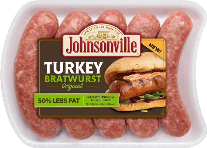 Product Image - Johnsonville Turkey Brats (800x576), Png Download