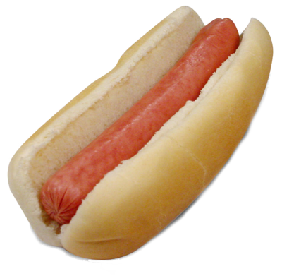 Hot Dog Psd, Vector Images - Hot Dog Without Ketchup (400x391), Png Download