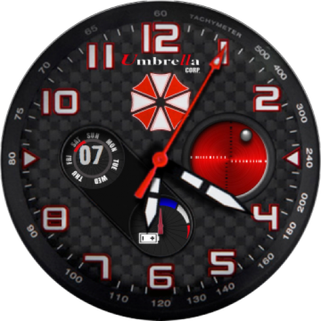 Umbrella Corp Resident Evil Ambassador - Gauge (360x360), Png Download