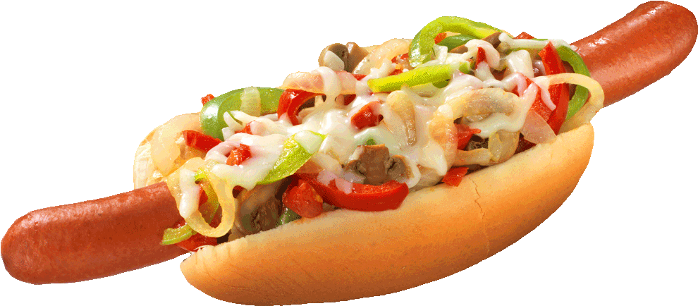 Giada De Laurentiis Hot Dog From Pinks - Hot Dog (1000x500), Png Download