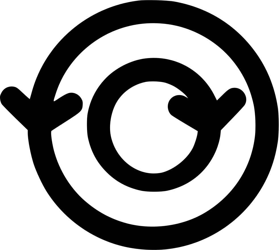 Double Circle - - Icon (981x878), Png Download