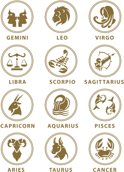Zodiac Clipart Transparent - Zodiac Sign With Transparent Background (431x600), Png Download