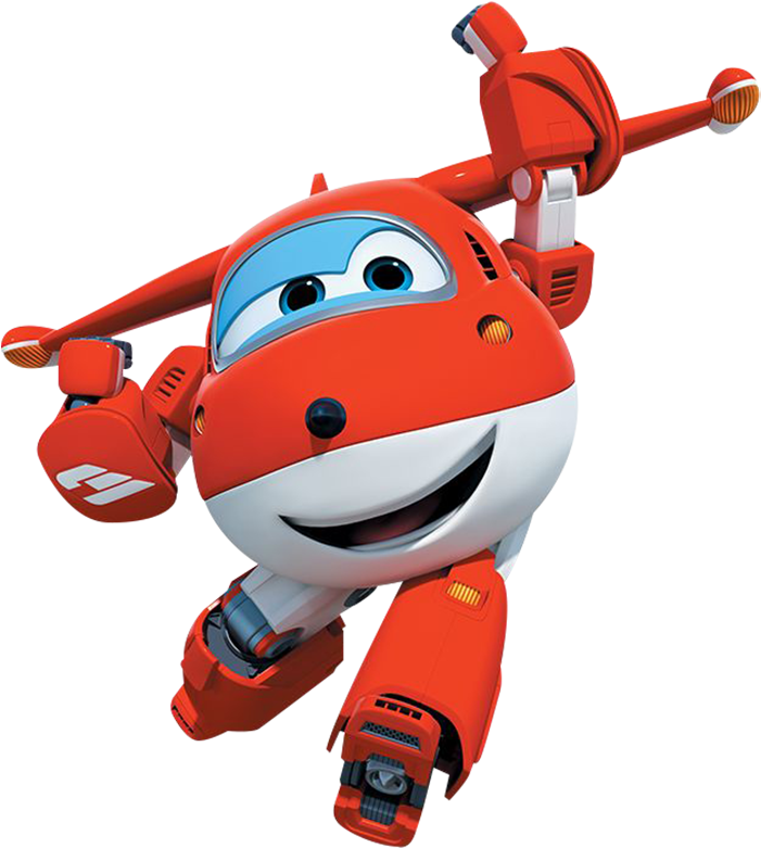 Super Wings Jett 01 - Super Wings Para Imprimir (718x800), Png Download