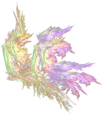 Fractal Fairy Wings Png Png Images - Free Fairy Wings Png Transparent (400x411), Png Download