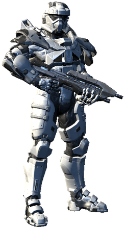 Brotherhood Of Steel - Agent Washington Halo 4 (249x493), Png Download