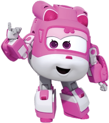 At The Movies - Ari - Auldey Super Wings Transforming Planes Series (582x493), Png Download
