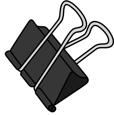 Download A Binder Clip - Full Size PNG Image - PNGkit
